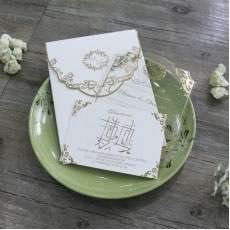 Acrylic Invitation Card Beautiful Wedding Invitation Transparent Card